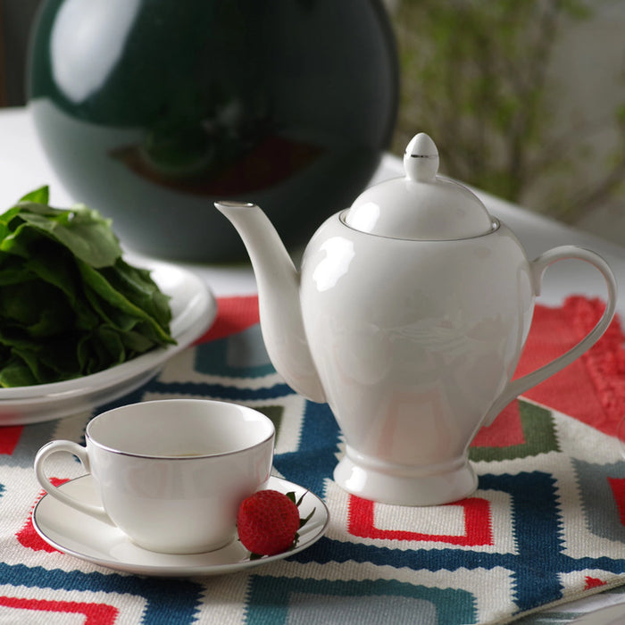 Fissman Teapot 1100 ml Aleksa Series Porcelain