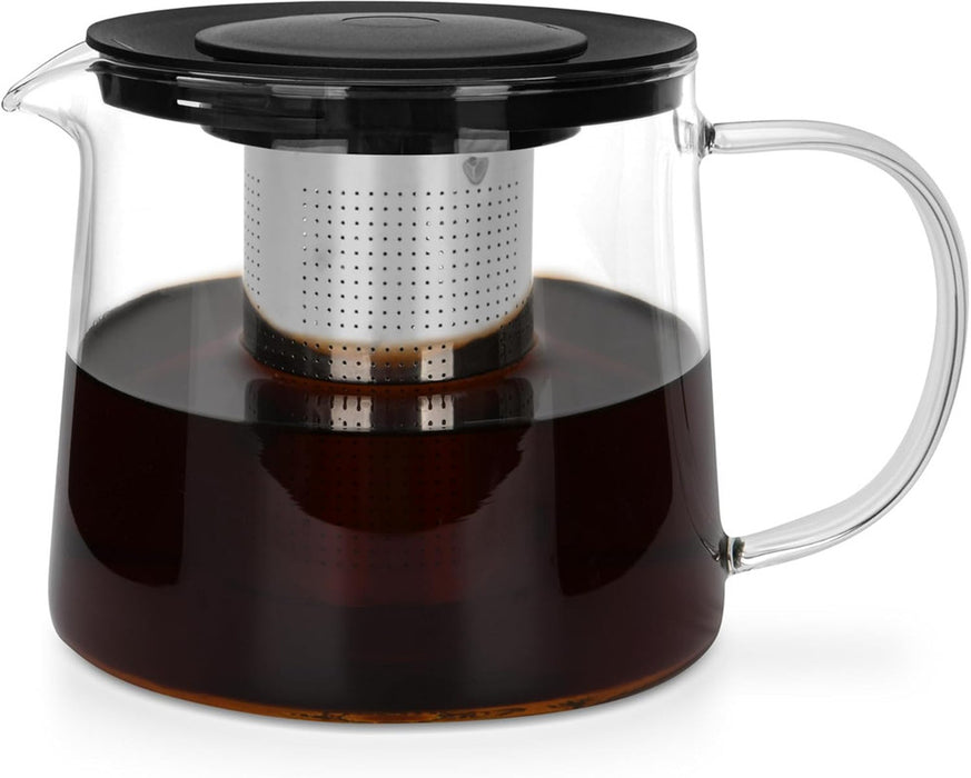Fissman Teapot 1500ml with Stainless Steel Filter Borosilicate Glass