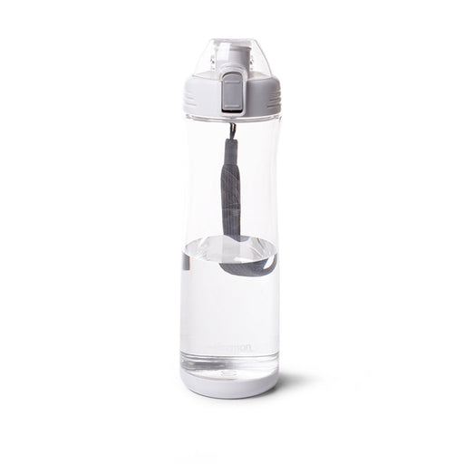 Water Bottle 630ml For Kids BPA Free Non-Toxic White, Plastic Homemade Juice Bottle, Milk, Chocolate Cold Drinks with Leak Proof Flip Top Lid for Travel, School, And Many More Fissman