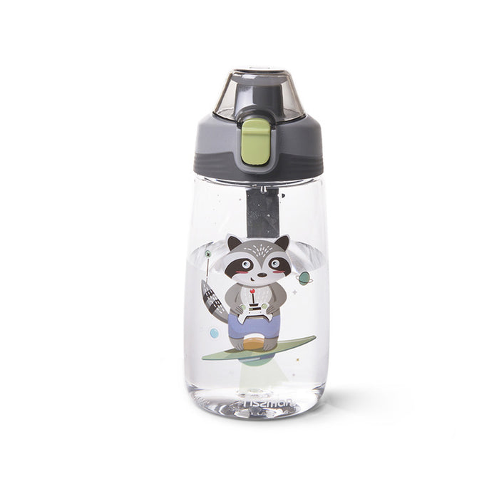 Fissman Water Bottle Plastic 500ml Black