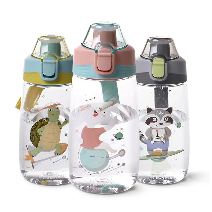Fissman Water Bottle Plastic 500ml Blue