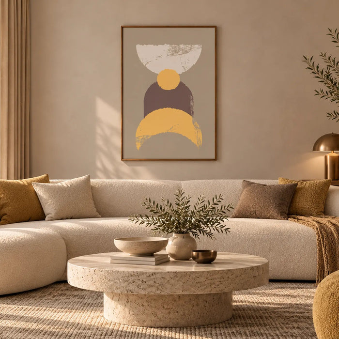 Golden Equilibrium — Art print-3
