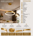A modern multi-light linear pendant ceiling fixture with a brushed gold finish and acrylic diffuser, shown in a styled living room setting. The image is a detailed product infographic with dimensions, specifications, and feature callouts.
