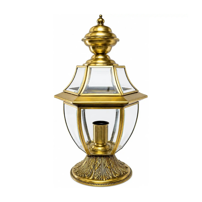 Great Dream Brass Table Lantern, Vintage Garden & Patio Light