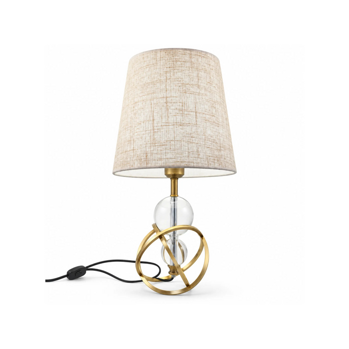 GREAT DREAM Modern Bird Table Lamp with Gold & White Decorative Bird, Black Metal Base, Bedside Accent Lamp for Bedroom & Living Room