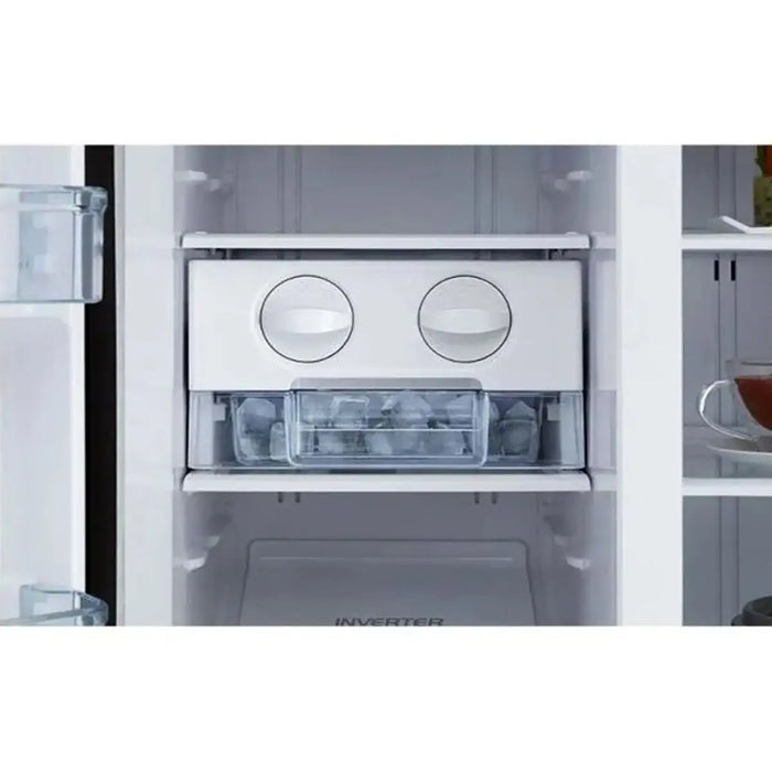 Hitachi 700L Gross 573L Net Side-by-Side Refrigerator | Quick Cooling & Freezing | Triple Power Filter | 2-Door Design | RSX700GPUK04GS EROS