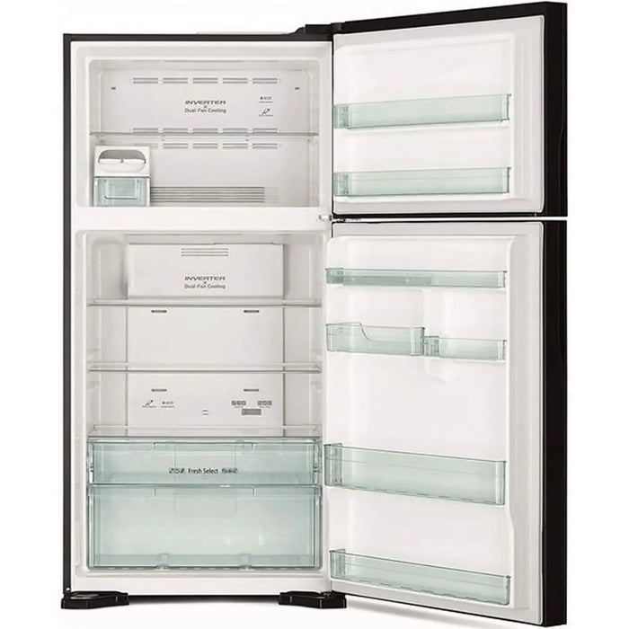 Hitachi 760L Gross 550L Net Top Mount Refrigerator | Dual Fan Cooling | Touch Screen Control | Stylish & Efficient | RV760PUK7K4BSL