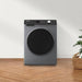 Hitachi 9.5KG Front Load Washing Machine| 1200 RPM| Inverter Motor| 16 Programs| Fully Automatic Washer| Intelligent Sensor System| LED Multifunctional Display| Gray |BD-9504HVOS EROS