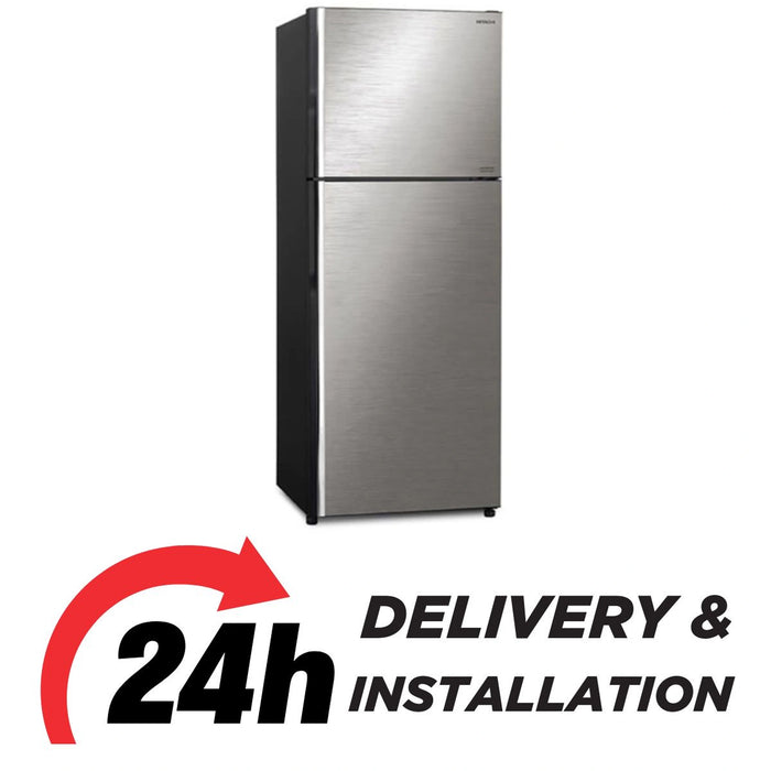 Hitachi Fridge 550 Ltr Inverter Brilliant Silver RVX550PUK9KBSL