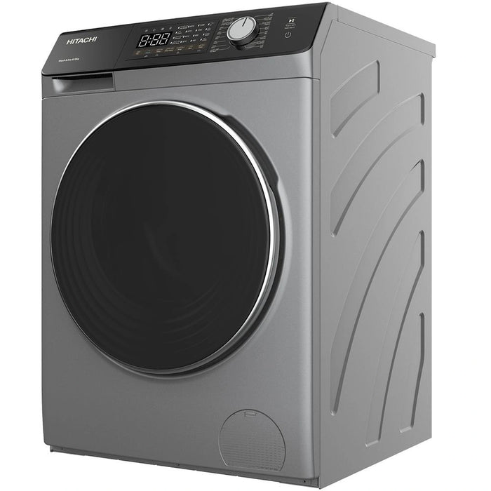 Hitachi Front Load 8.5 kg Washer & Dryer 5 kg | 1200 RPM Inverter Technology| Touch LED panel| Dark Gray | BD-D802HVOS
