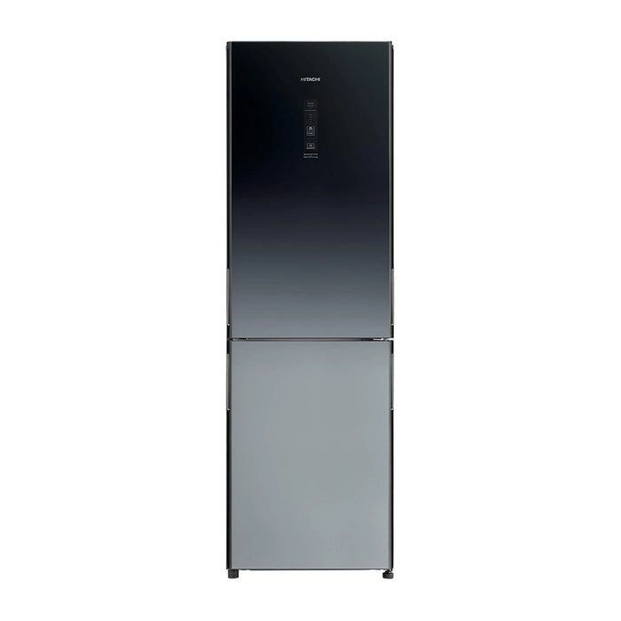 Hitachi Gross 410L Net 330L Refrigerator | Bottom Freezer | Dual Fan Cooling | Adjustable Door Pockets | Hybrid Freezing | Touch Screen Controller | RBG410PUK6X4XGR