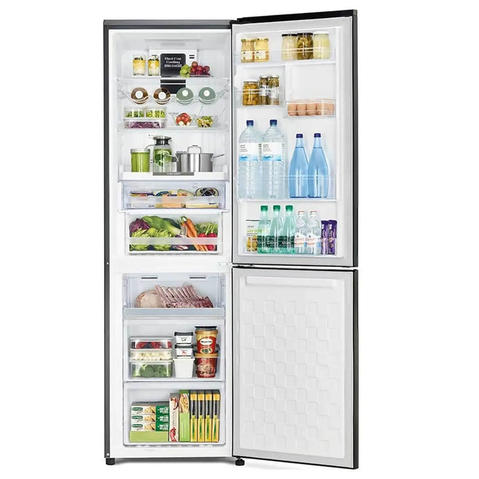 Hitachi Gross 410L Net 330L Refrigerator | Bottom Freezer | Dual Fan Cooling | Adjustable Door Pockets | Hybrid Freezing | Touch Screen Controller | RBG410PUK6X4XGR