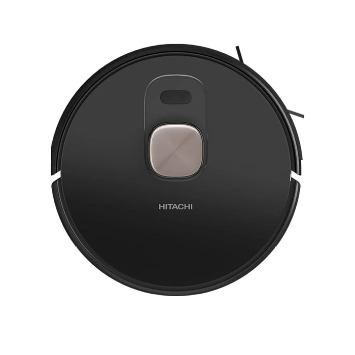 Hitachi Robot Vacuum Cleaner With LDS Navigation Mapping | Powerful Suction Power Up to 5000Pa | Auto Charge | RVX20PBKCG