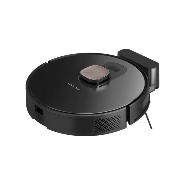 Hitachi Robot Vacuum Cleaner With LDS Navigation Mapping | Powerful Suction Power Up to 5000Pa | Auto Charge | RVX20PBKCG