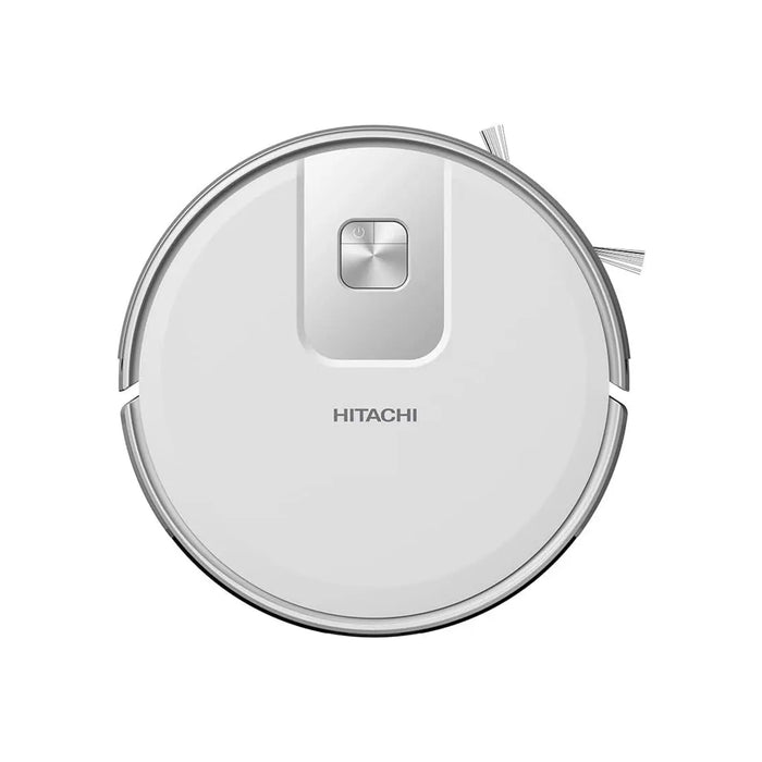 Hitachi Wi-Fi Controlled Robot Vacuum | 2700Pa Suction Power | LiDAR Navigation & Multi-Floor Mapping | Wet & Dry Cleaning | Stair Safety | 170 Min. Runtime (Max) | 1-Year Warranty |RVX15N