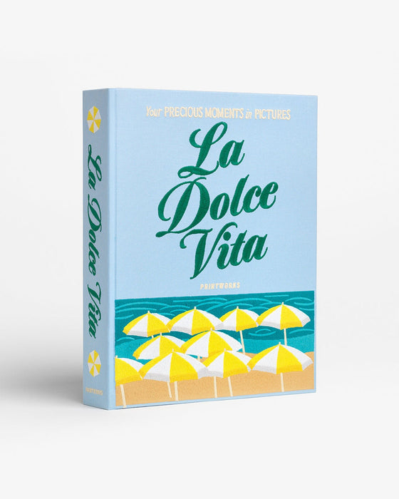 Dolce Vita Embroidered Photo Album