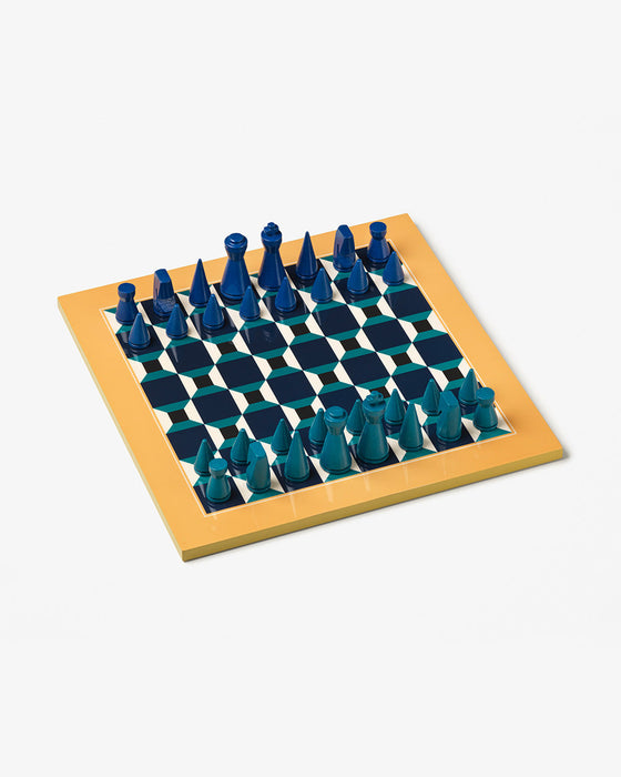LACQUERED CHESS, Athena