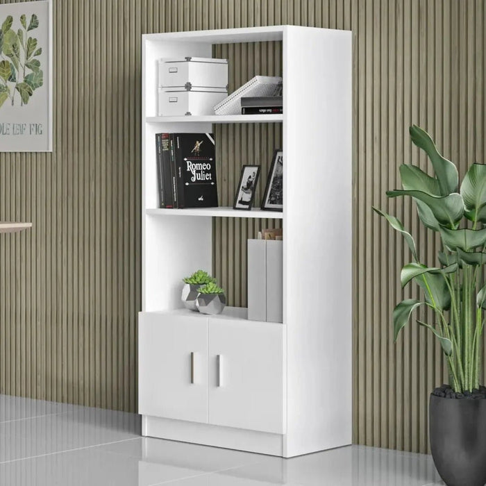 AeroLine Modern Book shelve file cabinet Tall-White