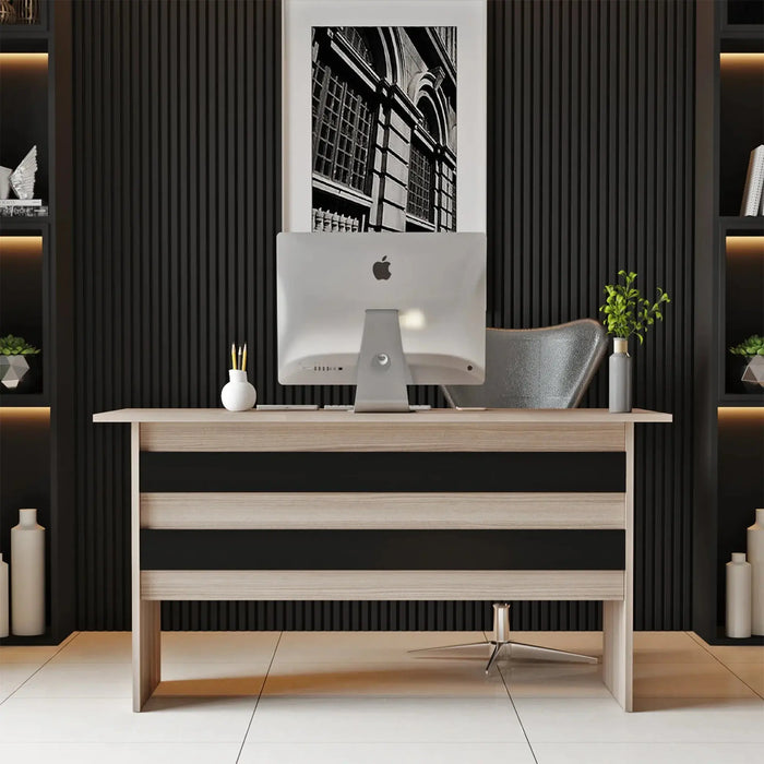AeroLine Modern Office Desk-Oak