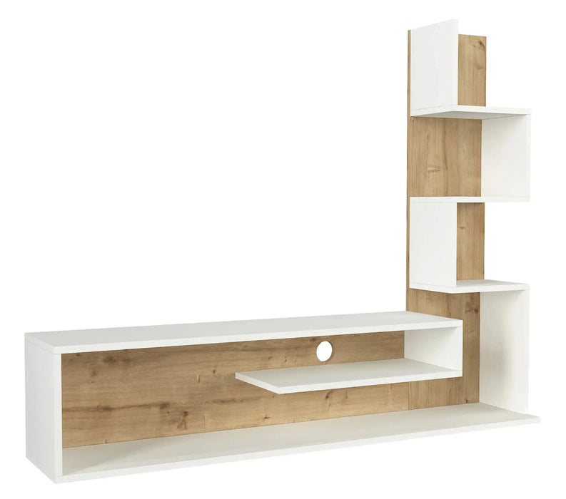 Blanco TV Console | Contemporary Entertainment Unit | Up to 55 inch TV