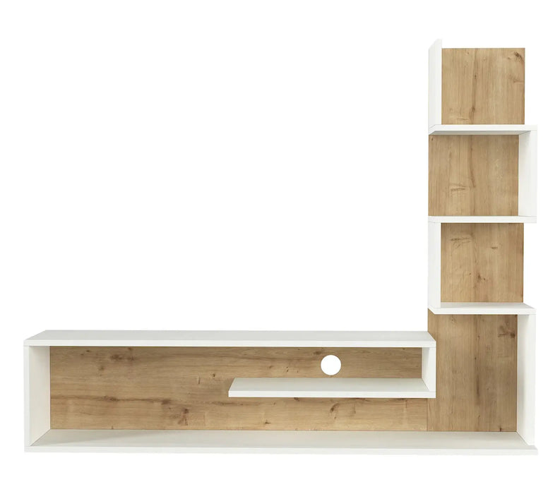 Blanco TV Console | Contemporary Entertainment Unit | Up to 55 inch TV