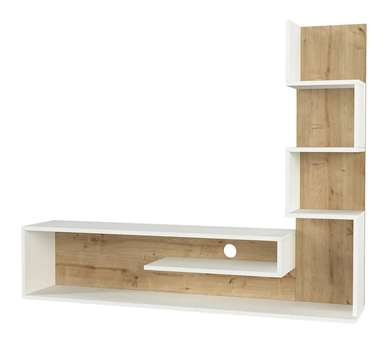 Blanco TV Console | Contemporary Entertainment Unit | Up to 55 inch TV