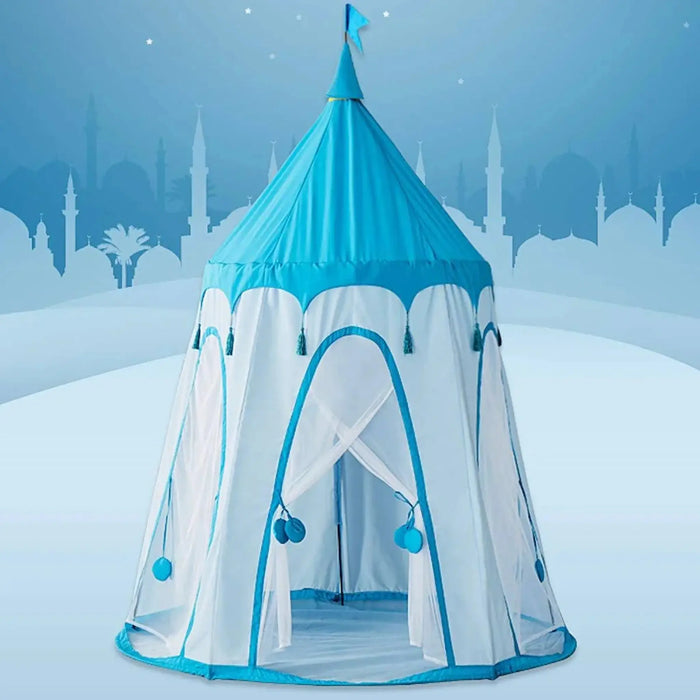 Childrens Play House Tent | Durable Kids Play house for Indoor or Outdoor Activity - Blue
