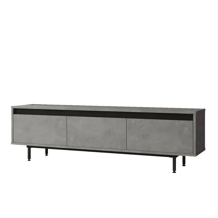 Concretea TV Unit Concrete & Grey Finish | Modern TV Stand | Upto 70 inch TV