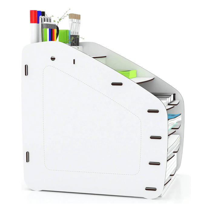 Cosmo Organizer Large 33 x 26 x 32 CM, 2.9kg “ White | Stylish Storage Solution