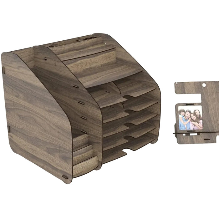 Cosmo Organizer X-Large 33 x 32 x 36 cm “ Walnut | Stylish Storage Solution