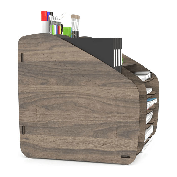 Cosmo Organizer X-Large 33 x 32 x 36 cm “ Walnut | Stylish Storage Solution