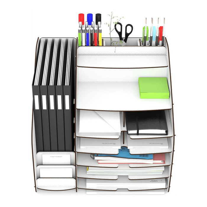 Cosmo Organizer X-Large 33 x 32 x 36 cm White | Stylish Storage Solution