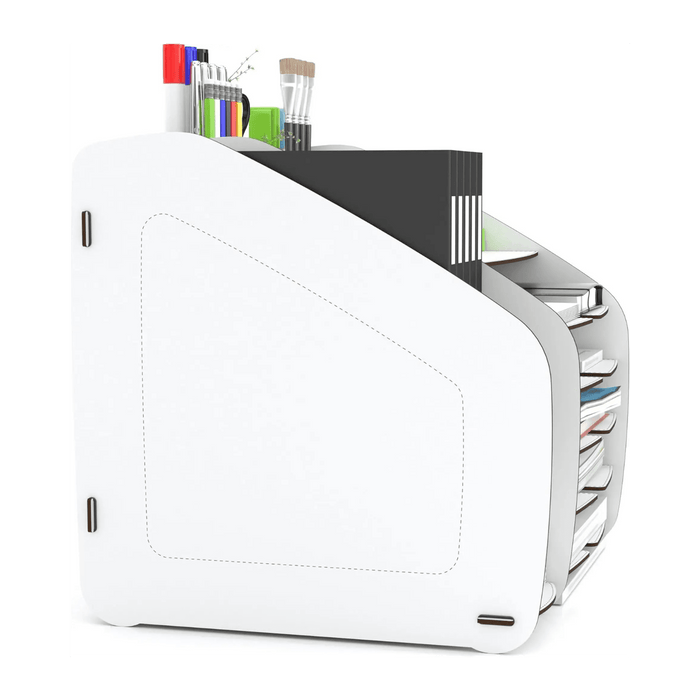 Cosmo Organizer X-Large 33 x 32 x 36 cm White | Stylish Storage Solution