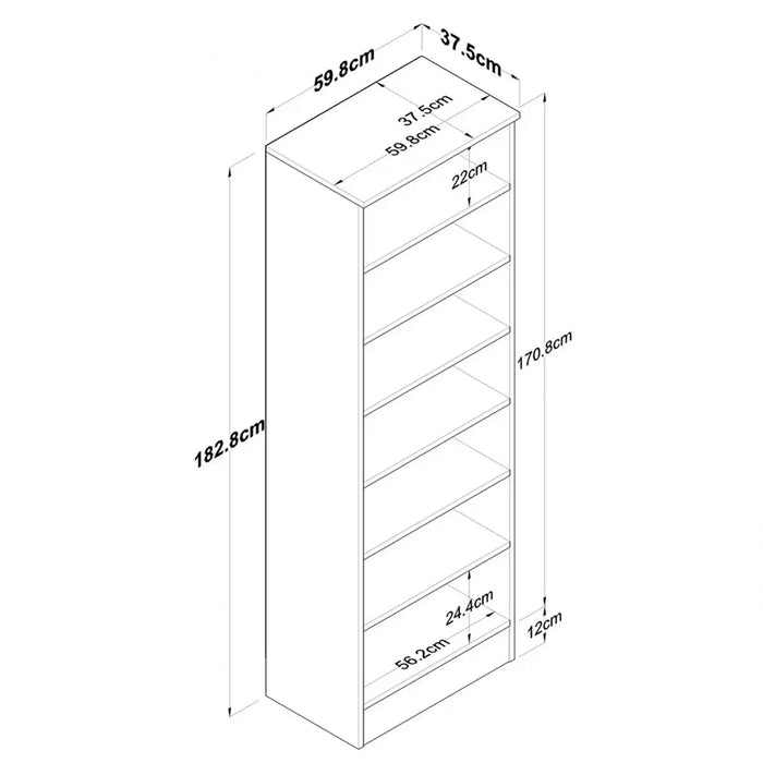 Elegance Tall Shoe Storage Cabinet White