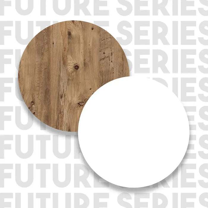 Future Book Shelf  Pine and White