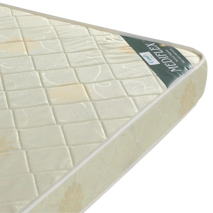 Mediflex Medical Firm Mattress for Single Bed | Quilted Both Side Mattress Good for Spine and Back