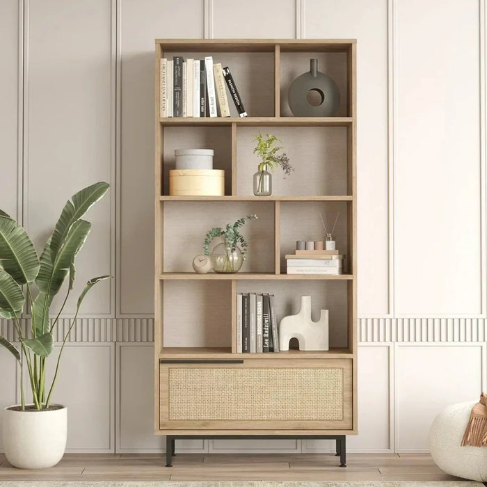 Ocean Book Case Oak