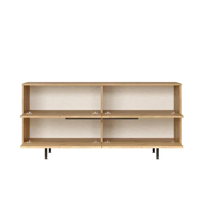 Ocean Console Table Side Board Oak