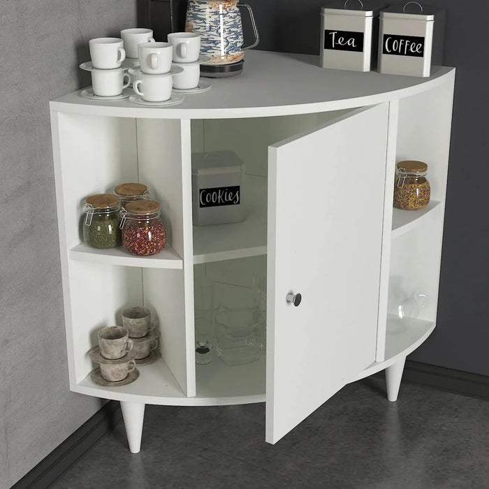 Roxy Coffee Corner Cabinet White