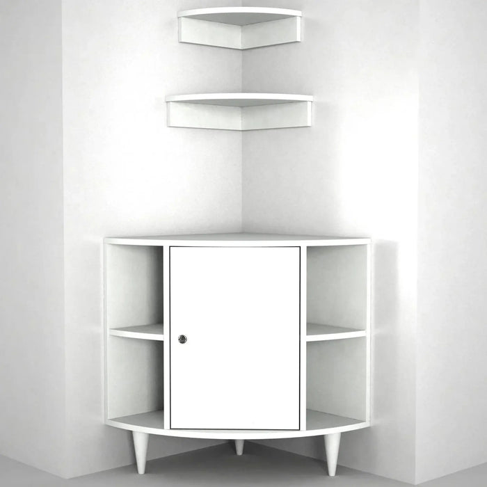 Roxy Coffee Corner Cabinet White