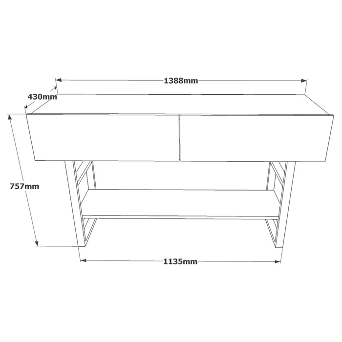 Royal Enter Way table, Pine