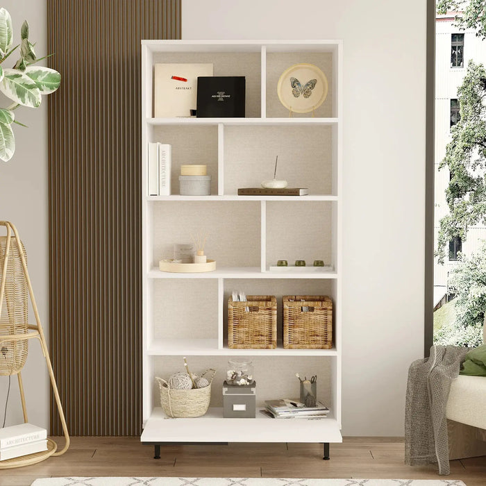 Snowveil BookShelf |Storage Cabinet, White