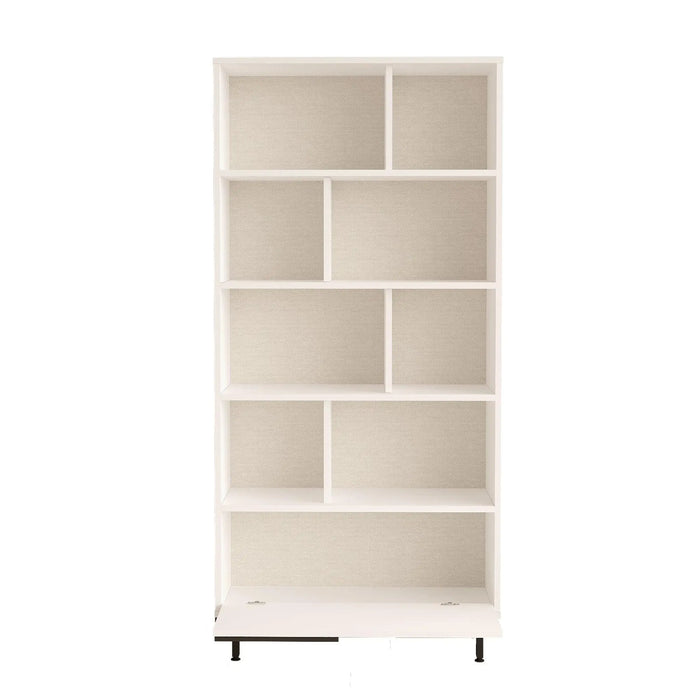 Snowveil BookShelf |Storage Cabinet, White