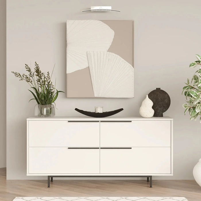 Snowveil Console, White