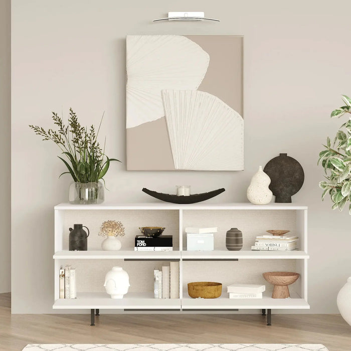 Snowveil Console, White