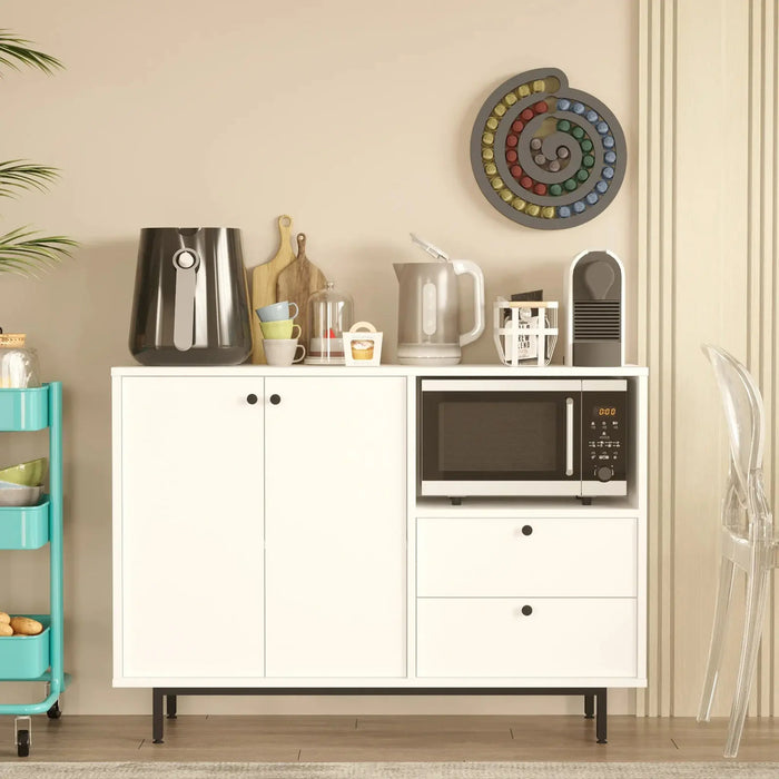 Whitehaven Storage Cabinet with Shelves & Drawers | Pantry & Appliance Organizer - Large