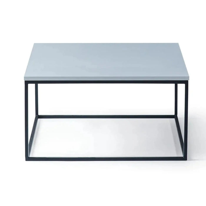 Zen Square Coffee Table for Living Room | Modern Design Coffee and Center Table - White