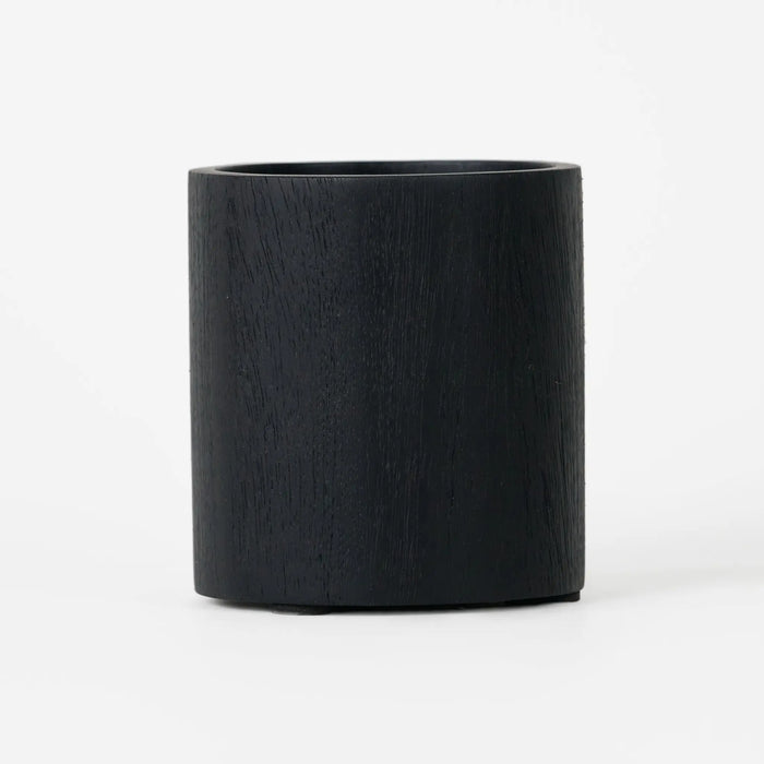 Adel Wooden Pen Holder - Black