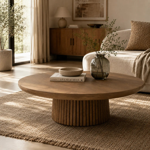 Agnus Coffee Table, Large - Natural Homelves