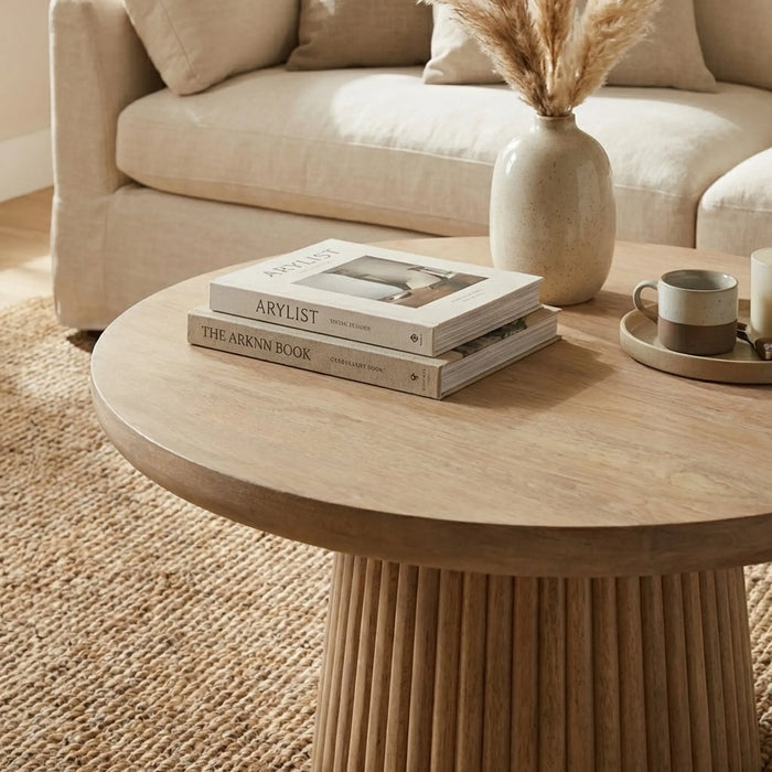 Agnus Coffee Table, Large - Natural